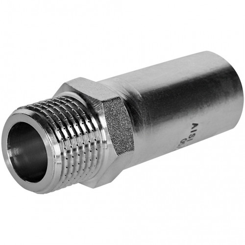 Вставка переходная STOUT НПр-НР, 22 мм x 1/2 дюйма, из нержавеющей стали, SSS-2024-002212