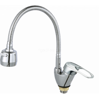 Смеситель Hansen для кухни с гибким изливом H52030 хром