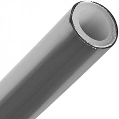 Труба стабильная ROMMER PE-Xa/Al/PE-RT 16,2х2,6, бухта 100, серая RPS-0001-001626