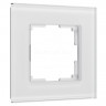 Рамка на 1 пост Werkel Senso (белый, стекло soft-touch) W0013101