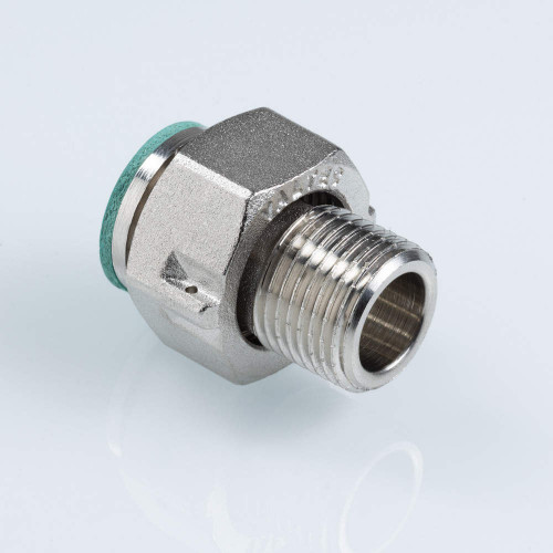 Полусгон для водосчетчика с накидной гайкой VALTEC 1/2", VTr.611.N.0004