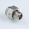 Полусгон для водосчетчика с накидной гайкой VALTEC 1/2", VTr.611.N.0004