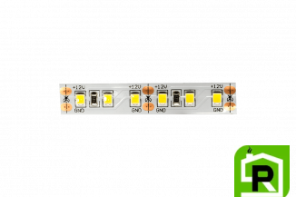 Лента светодиодная стандарт 2835, 120 LED/м, 12 Вт/м, 12В , IP20, Цвет: Нейтральный белый