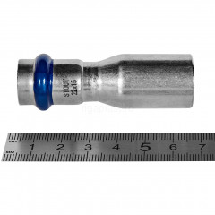 Муфта переходная STOUT НПр-ВПр, 22 x 15 мм, из нержавеющей стали, SSS-2020-002215