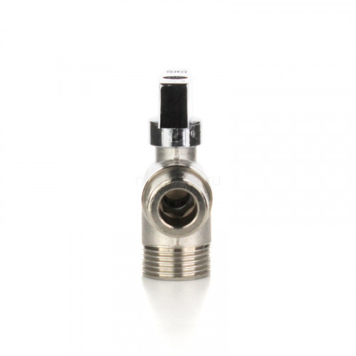 Кран шаровой ELSEN угловой 3/4"×1/2" НН, ручка бабочка, EV90.3412