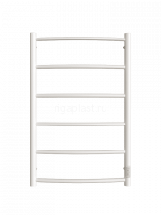 Полотенцесушитель электрический ДВИН R neo 80/50, белый, с диммером, арт. 4657763757946