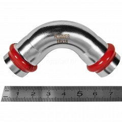 Угольник ROMMER 90° ВПр 18 мм из нержавеющей стали, RSS-0003-000018