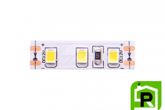 Лента светодиодная стандарт 2835, 120 LED/м, 12 Вт/м, 12В , IP20, Цвет: Теплый белый