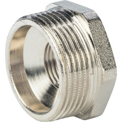 Футорка STOUT 2"×1/2", никелированная, SFT-0029-000212