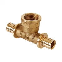 Тройник прямой переходной с внутренней резьбой 20 х 2,8 - G 1/2" - 20 х 2,8 Hoobs