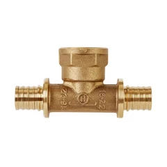 Тройник прямой переходной с внутренней резьбой 20 х 2,8 - G 1/2" - 20 х 2,8 Hoobs