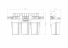 Корпус для картриджного фильтра 1 М 10" Т3 Джилекс