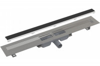 Душевой лоток AlcaPlast APZ115-950 с решеткой под плитку, в пол около стены, выпуск боковой