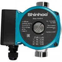 Насос циркуляционный Shinhoo BASIC 15-6S N 130 1х230V без гаек