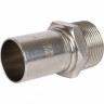 Вставка переходная НПр-НР 35х1 1/4" из стали нержавеющей, прессовой ROMMER