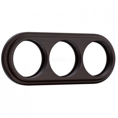 Рамка на 3 поста Werkel (венге) (RAMKA 03 WL15 M8) W0035226