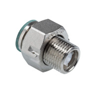 Полусгон для водосчетчика с обратным клапаном VALTEC 1/2", VTr.612.N.0004