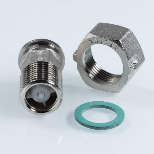 Полусгон для водосчетчика с обратным клапаном VALTEC 1/2", VTr.612.N.0004