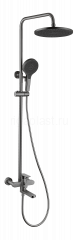 Душевая система GANZER GZ06161-Q, графит