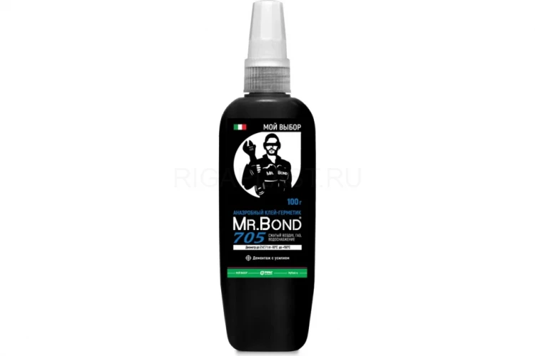Клей-герметик анаэробный демонтаж с усилием 100 г Mr.Bond 705
