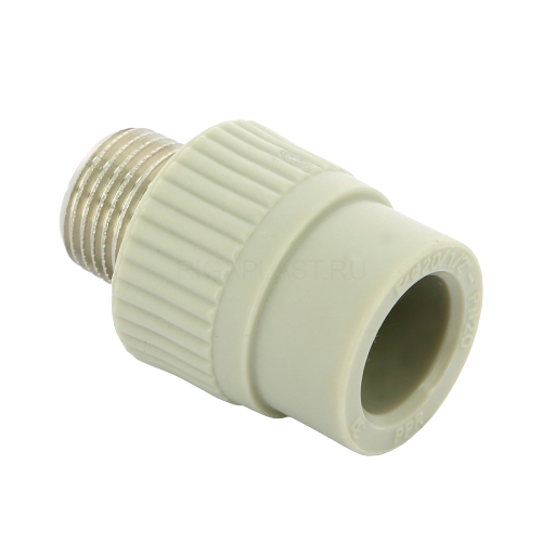 Переходник с наружной резьбой PP-R 20х1/2" FV-Plast AA215020012