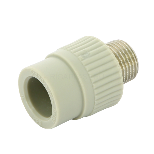 Переходник с наружной резьбой PP-R 20х1/2" FV-Plast AA215020012