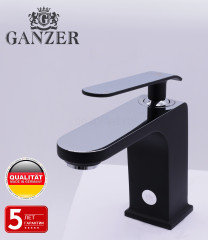 Смеситель для раковины GANZER GZ26011-C, черный хром