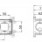 Смеситель для раковины ViEiR V473013-G, скрытый монтаж, графит