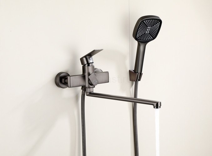 Смеситель для ванны HANSEN H22019-P, графит