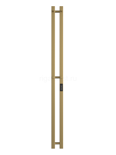Полотенцесушитель электрический ДВИН X-2 plaza neo 120/8, золотой матовый, с диммером, арт. 4657801241031