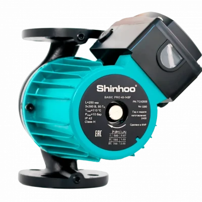 Насос циркуляционный Shinhoo BASIC PRO 40-14SF 3х380V