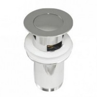 Донный клапан с переливом 1*1/4 Ganzer F-5 хром