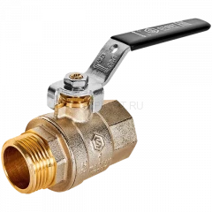 Кран шаровой полнопроходной STOUT 1", ВР/НР, ручка «рычаг», SVB-0003-200025