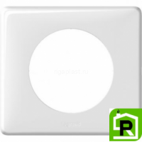 Рамка Legrand Celiane 1-постовая белая 068631