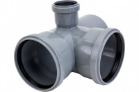 Крестовина канализационная HTEDR 110/110/50 на 90° двухплоскостная, правая Ostendorf 115960