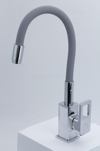 Смеситель для кухни ViEiR V353521-H, с гибким изливом, хром