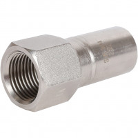 Вставка переходная ROMMER НПр-ВР 22 мм x 1/2" из нержавеющей стали, RSS-0023-002212