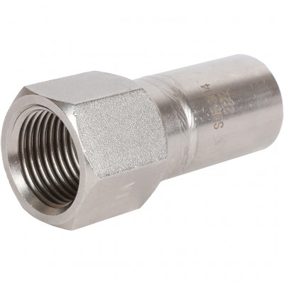 Вставка переходная ROMMER НПр-ВР 22 мм x 1/2" из нержавеющей стали, RSS-0023-002212