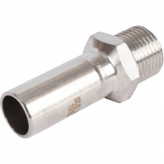 Вставка переходная ROMMER НПр-НР 18 мм x 1/2" из нержавеющей стали, RSS-0024-001812