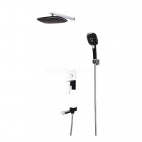 Душевая система Ganzer GZ28065-C черный/хром