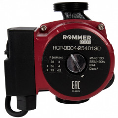 Насос циркуляционный ROMMER Profi 25/40-130, 1 1/2", RCP-0004-2540130