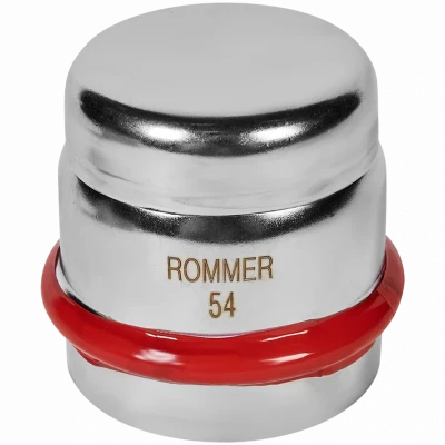 Заглушка ВПр 54 из стали нержавеющей, прессовой ROMMER