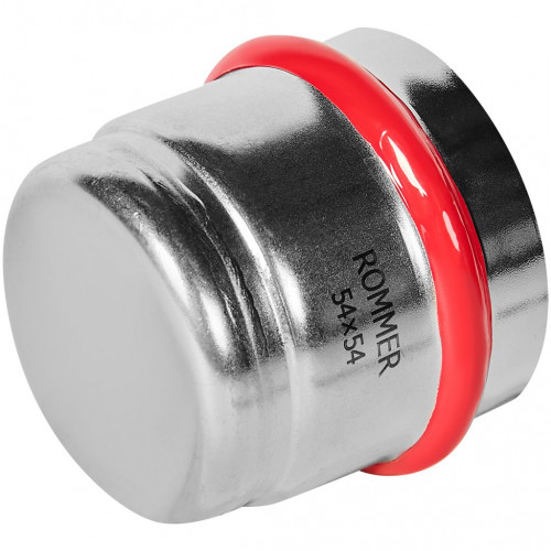 Заглушка ROMMER ВПр 54 мм из нержавеющей стали, RSS-1025-000054