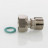 Полусгон с накидной гайкой и наружной резьбой VALTEC 3/4" x 1/2", VTr.613.N.0504