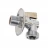 Кран шаровой ELSEN угловой с розеткой 3/4"×1/2" НН, ручка бабочка, EV91.3412