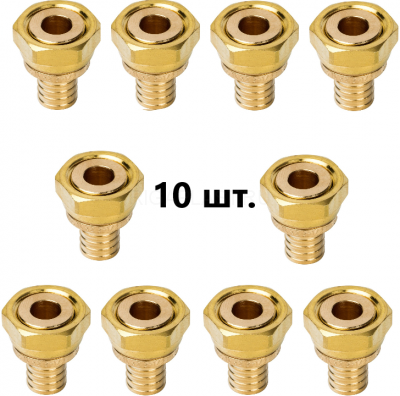 Переходник с накидной гайкой STOUT (10шт.) 16xG 1/2"
