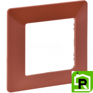 Рамка Legrand Valena Life 1 пост Терракота 754071
