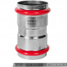 Муфта равнопроходная ВПр 88,9 из стали нержавеющей, прессовой ROMMER RSS-1017-000088