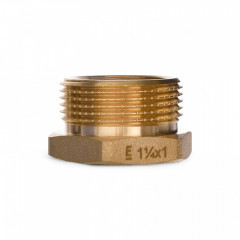 Футорка ELSEN НВ 1 1/4"×1", латунь, II поколение, EBF.19.11410