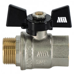 Кран шаровой ВН 3/4", бабочка Millennium
